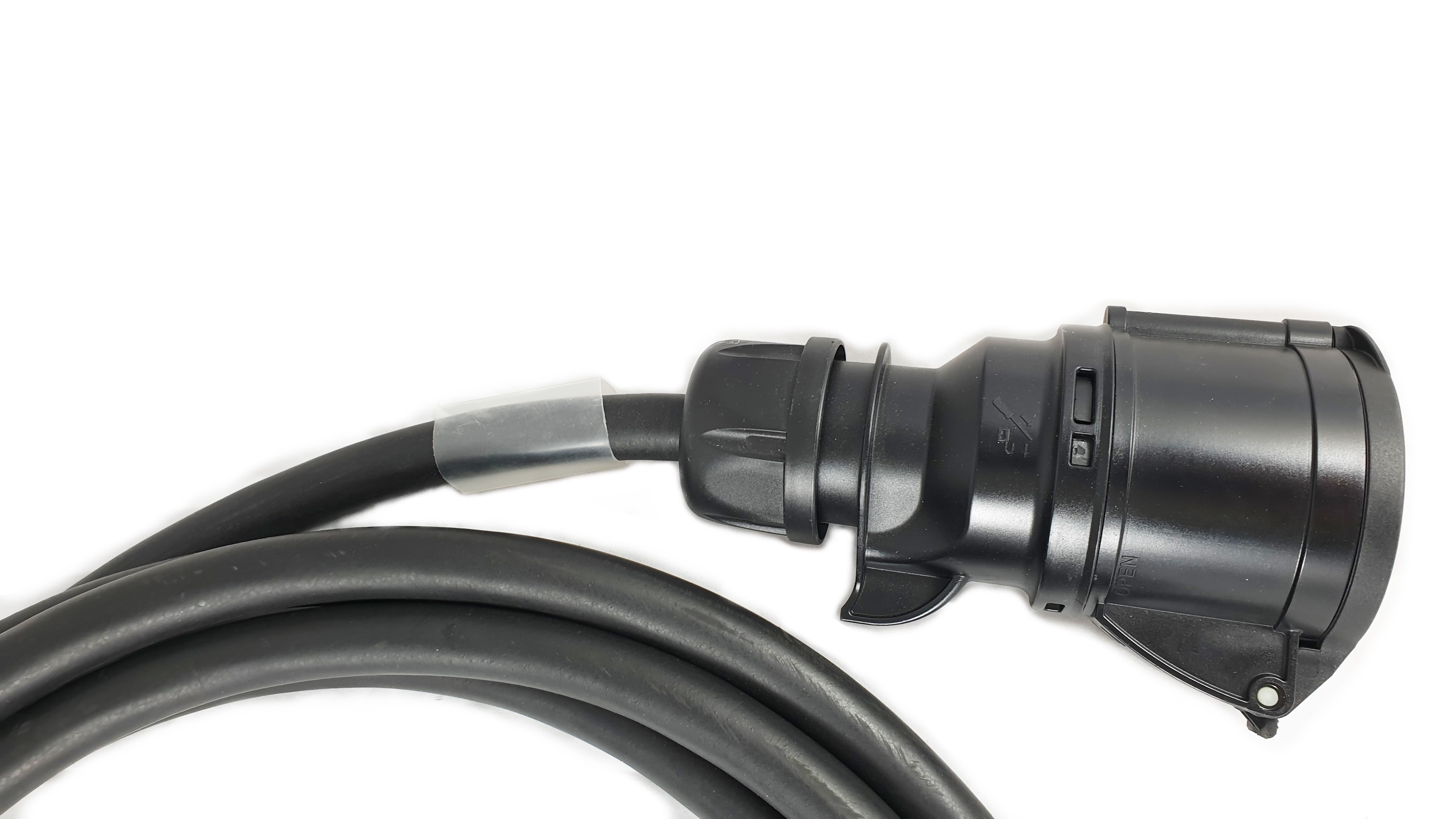 CEE32 Black Titanex Kabel (5x6mm²)