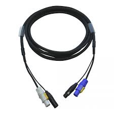 Cable Hybrid Powercon 1xDMX 1,5mm²
